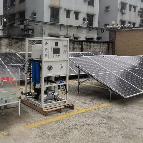solar powered desalination