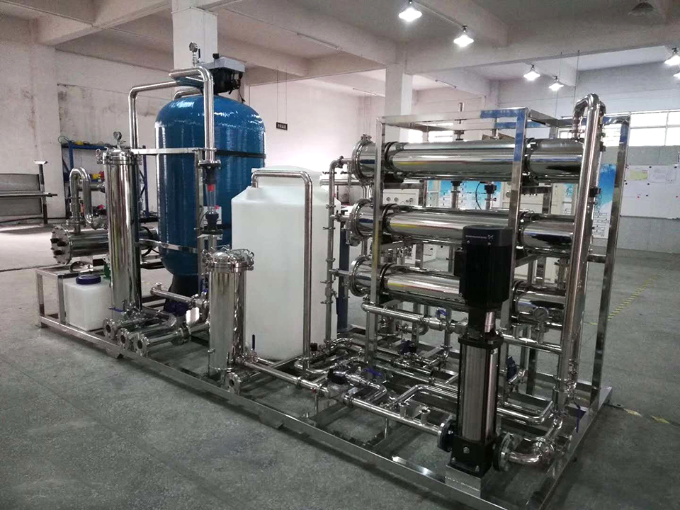 industrial revers osmosis treatment plant