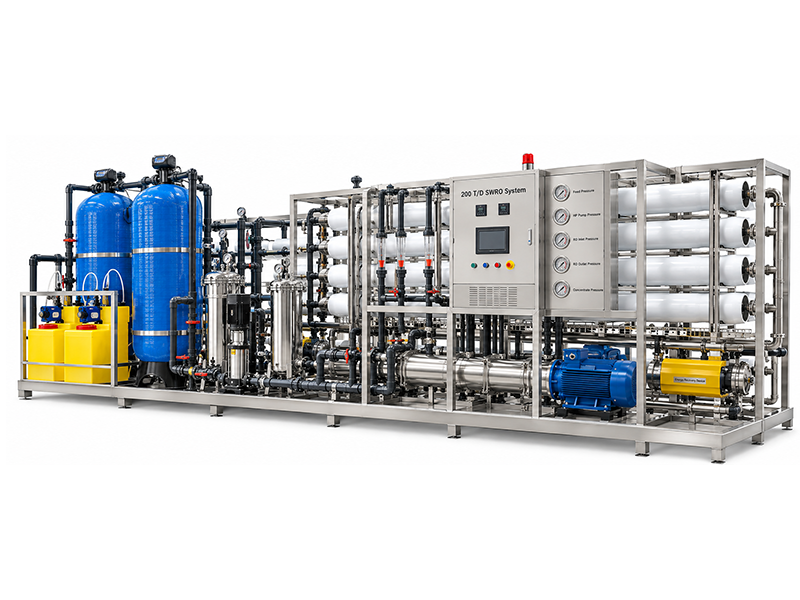 Seawater RO Systems 7 Modular Seawater Desalination Plant