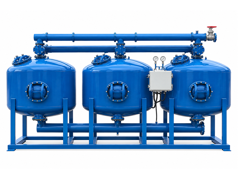 Media Filtration Systems 4 sand filtration system