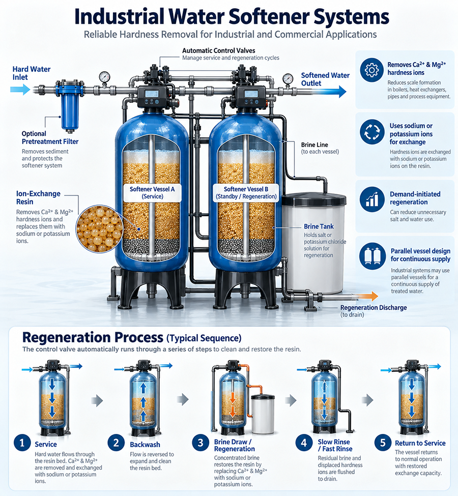Water Softener Systems 7 Industrial Water Softener Systems