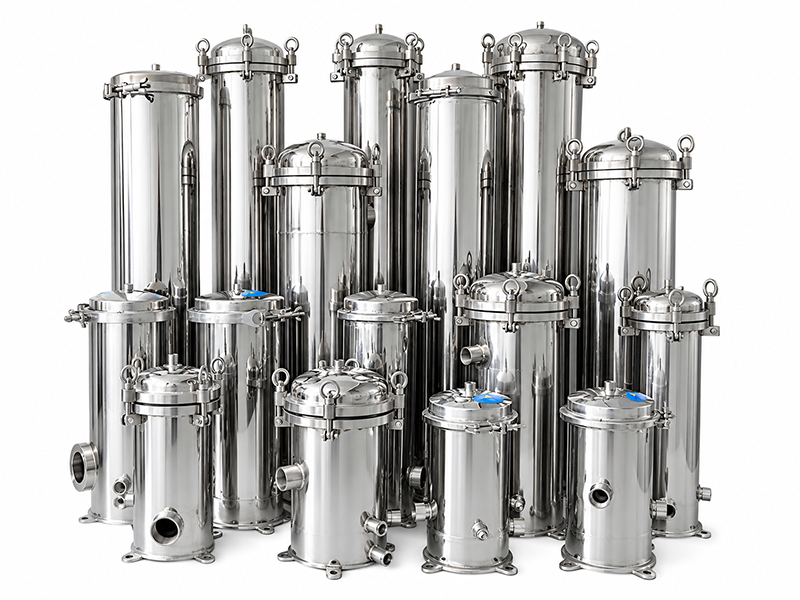 Cartridge Filter Housings 5 Multi-Round Industrial Filter Housings